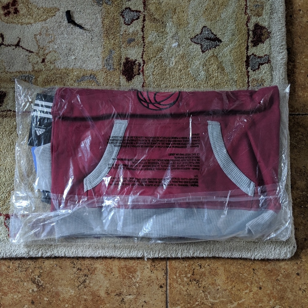 Adidas NBA Miami Heat Hoodie NWT - Picture 3 of 3